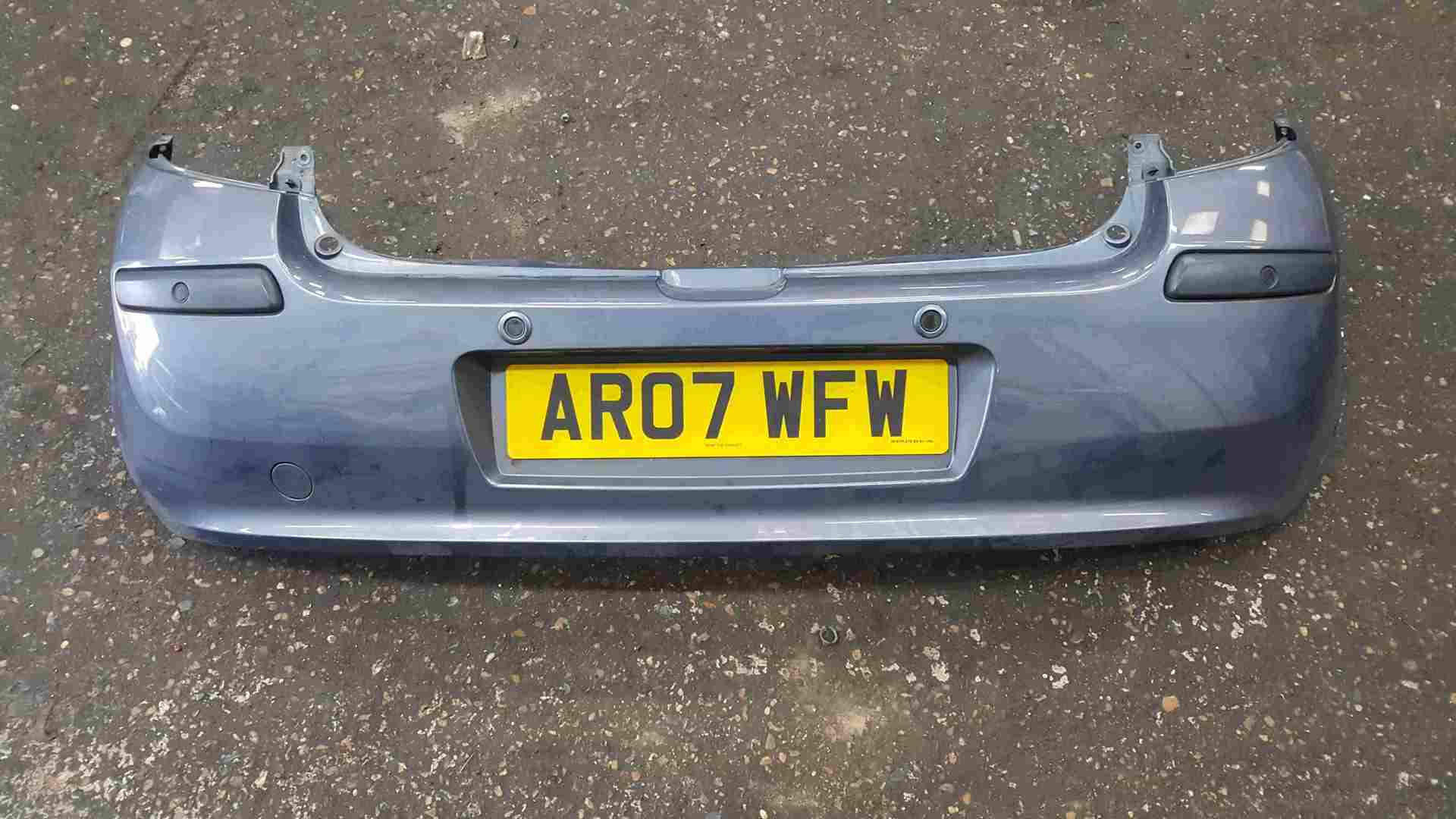 Renault Clio MK3 2005-2009 Rear Bumper Purple Blue TEJ47