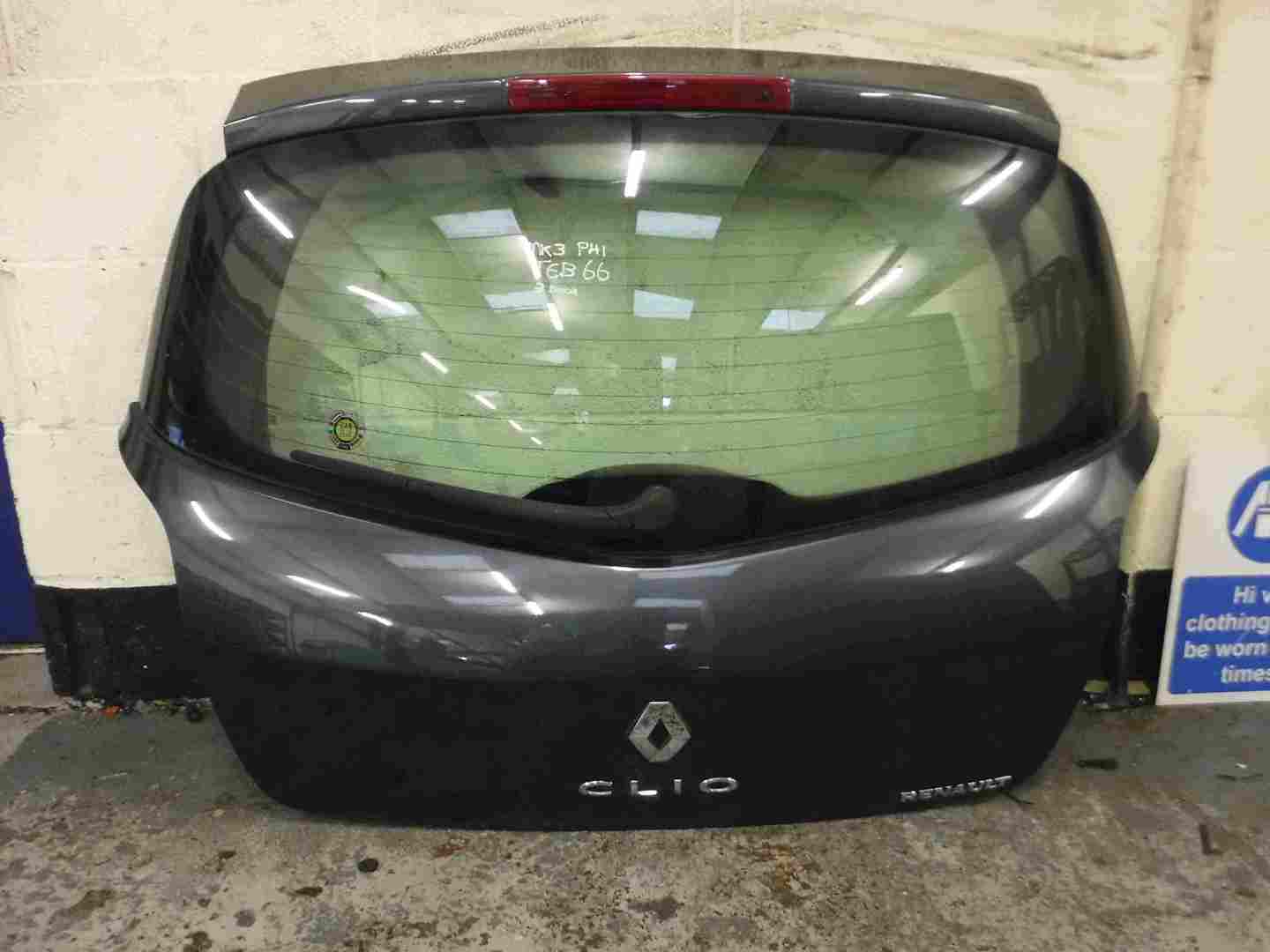 Renault Clio MK3 2005-2009 Rear Tailgate Boot Grey TEB66