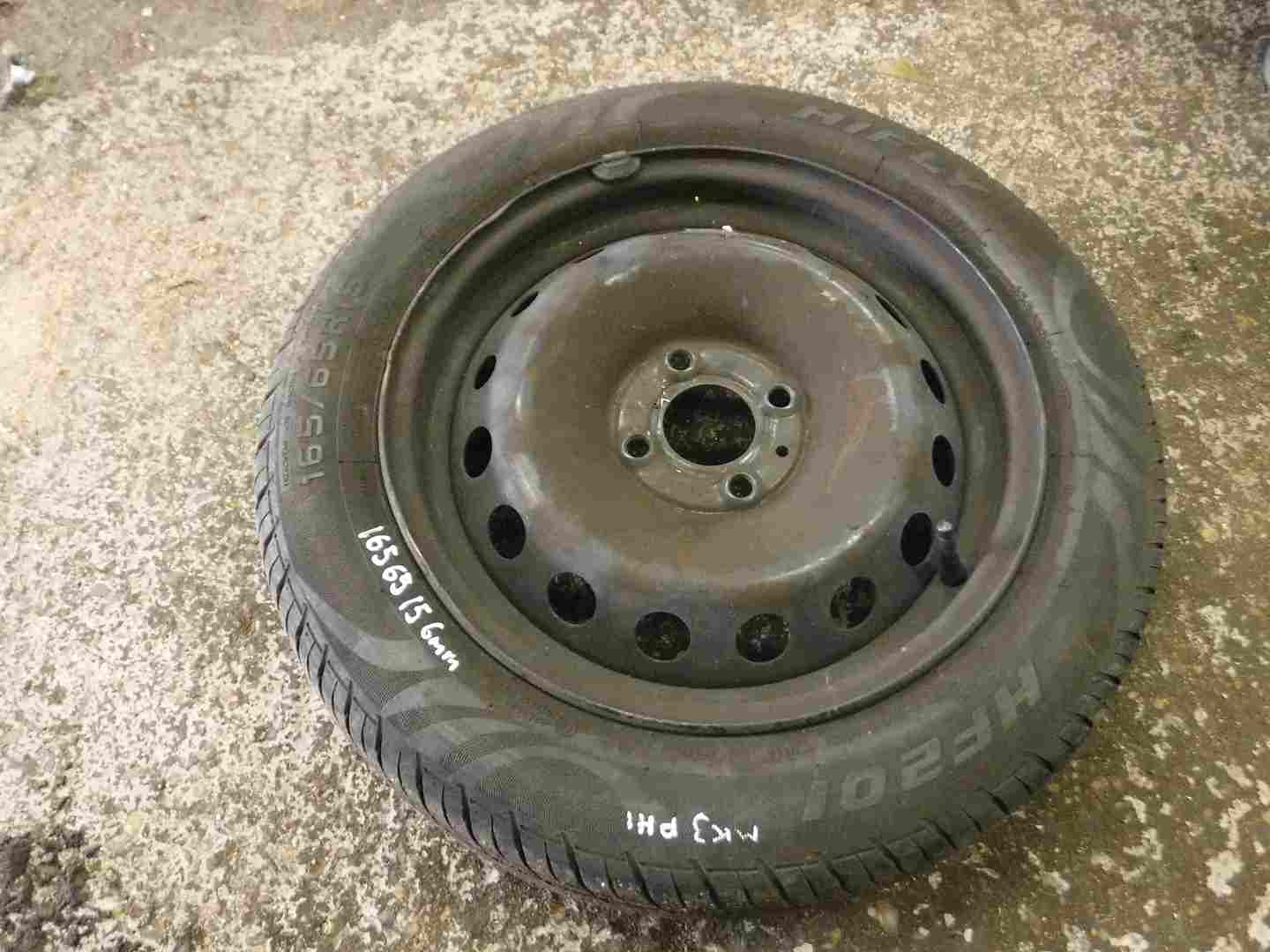 Renault Clio MK3 2005-2009 Steel Wheel Rim + Tyre 165 65 15 6mm Tread 3/5