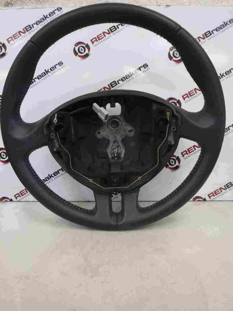 Renault Clio MK3 2005-2009 Steering Wheel With Stitching LEATHER 00