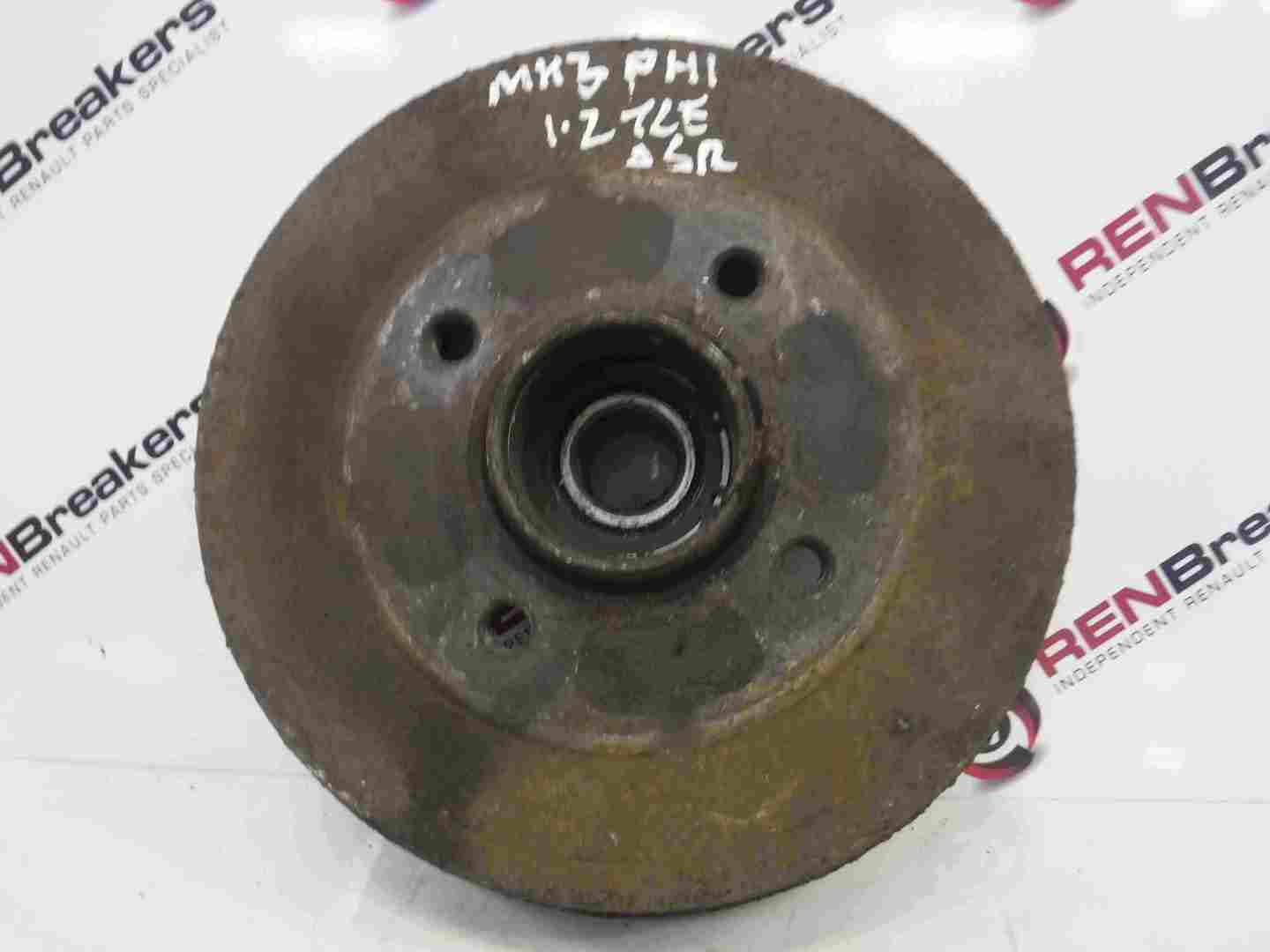 Renault Clio MK3 2005-2012 1.2 1.4 1.5 Drivers OSR Rear Hub Drum Stub Axle
