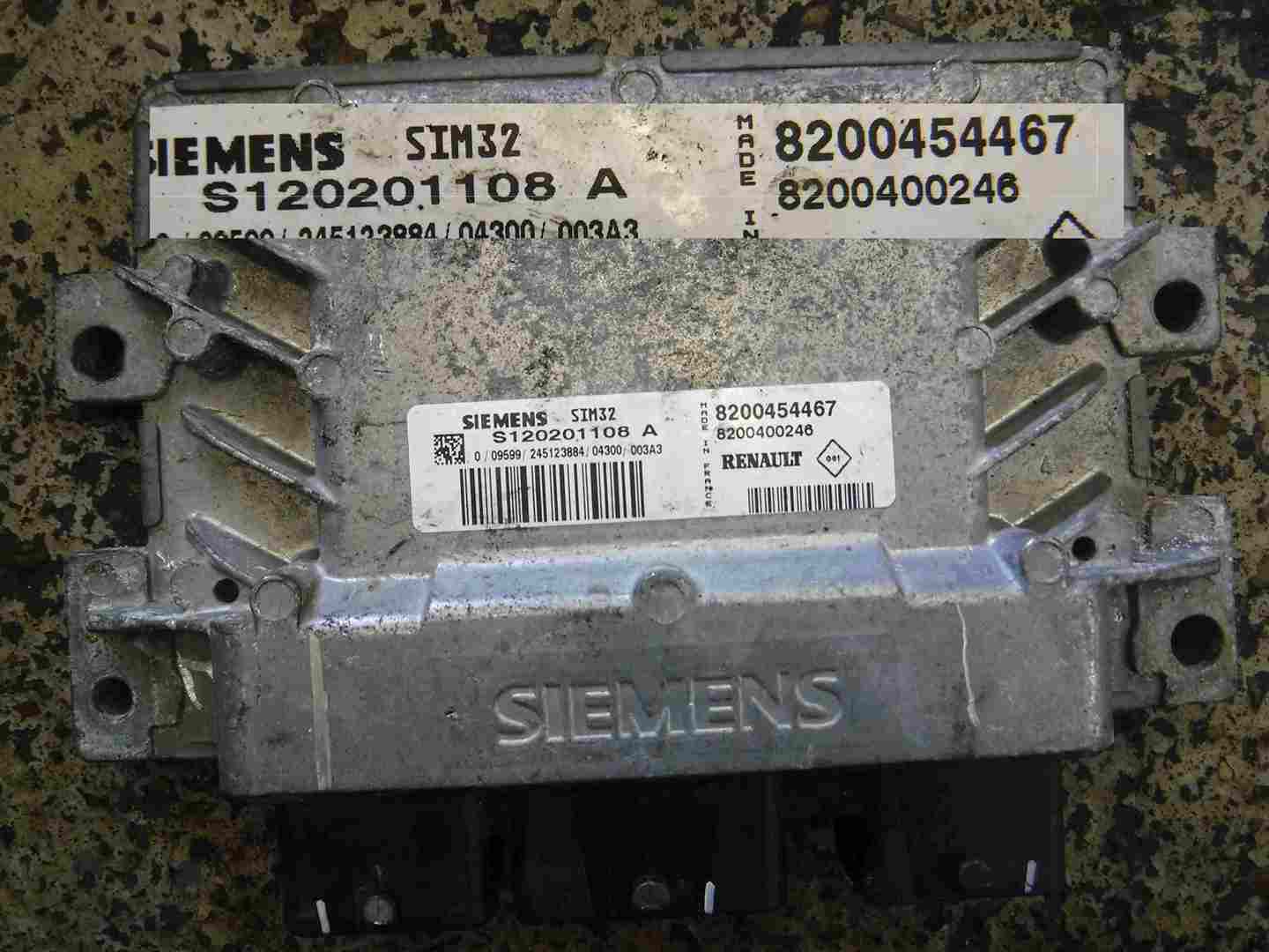 Renault Clio MK2 2004-2012 1.2 16v ECU Engine Control Unit 8200454467 8200400246