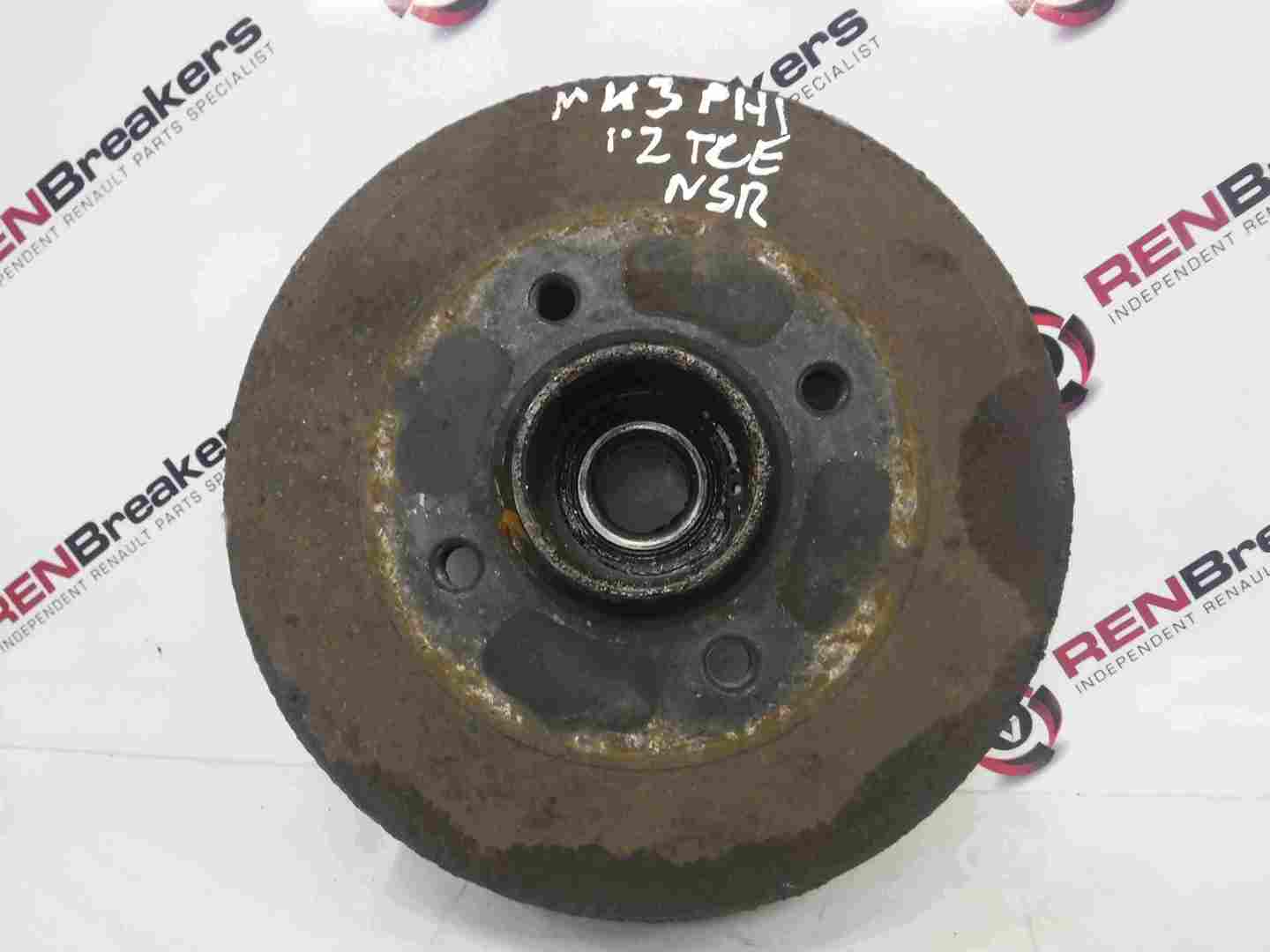 Renault Clio MK3 2005-2012 1.2 16v 1.4 Passenger NSR Rear Hub Drum Stub Axle