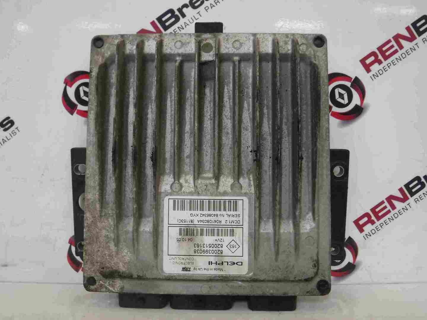 Renault Clio MK3 2005-2012 1.5 dCi Engine Control Unit ECU 8200399038 8200513163