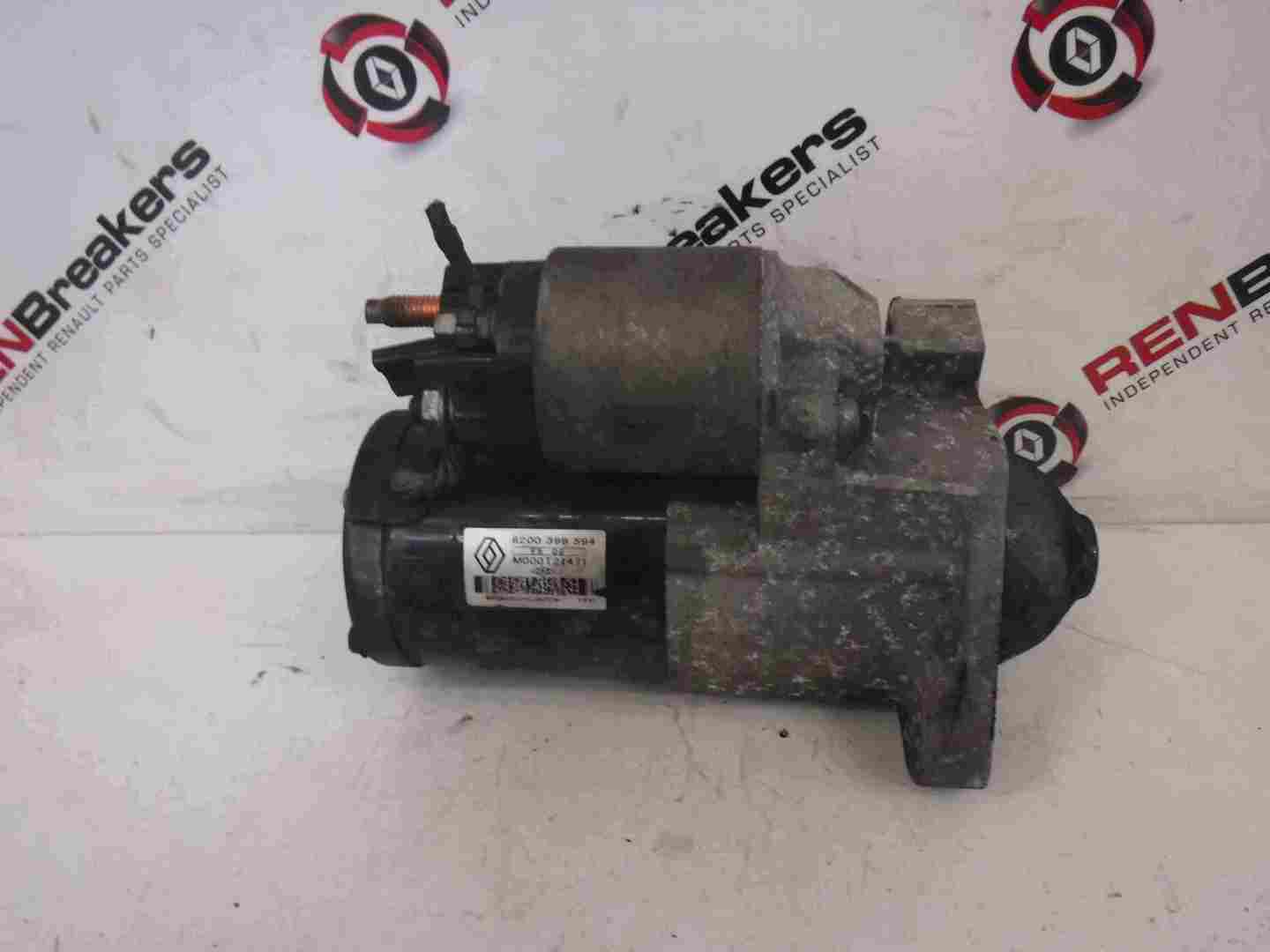 Renault Clio MK3 2005-2012 1.5 dCi Starter Motor Starting K9K 766 8200399594