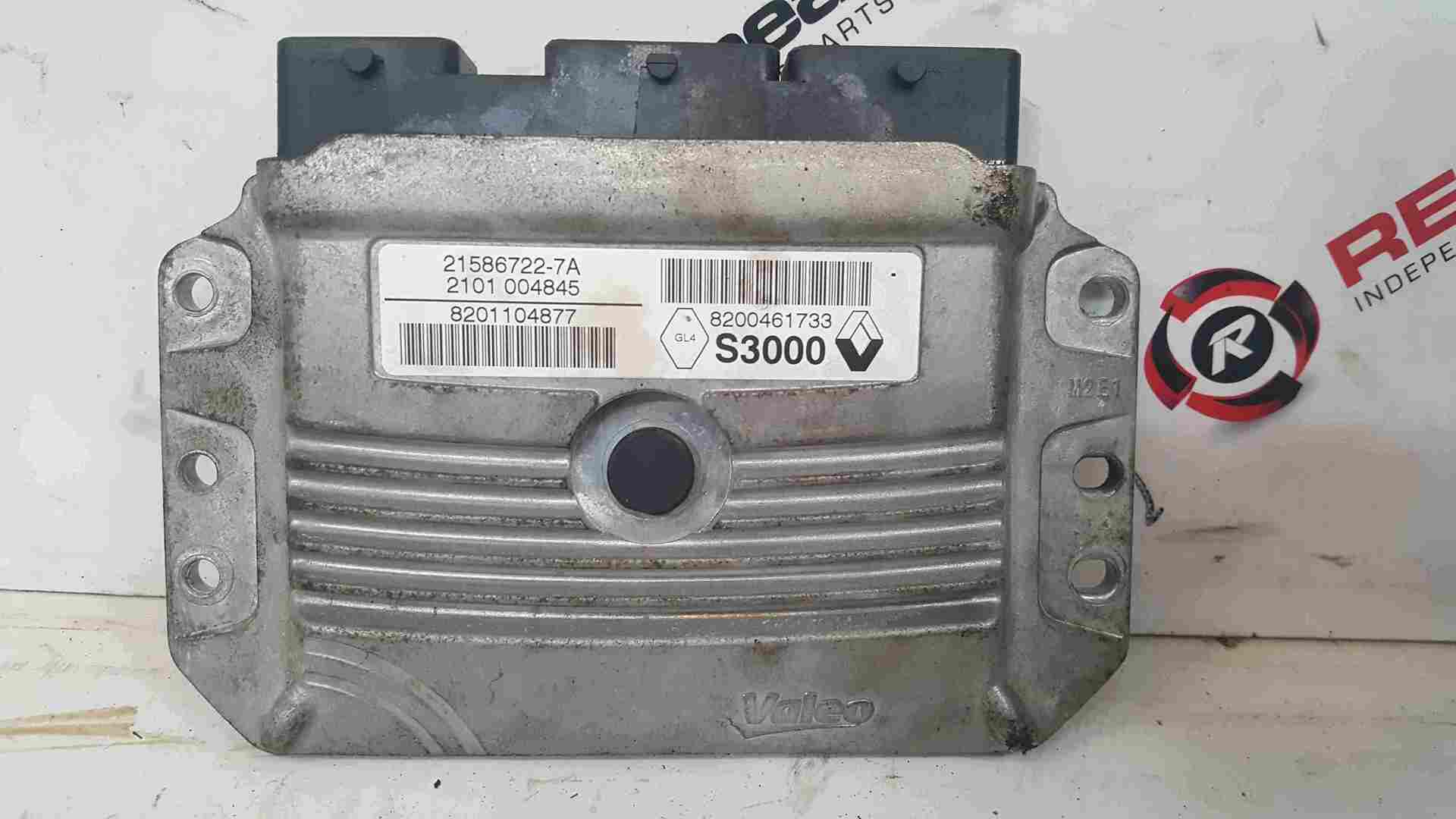 Renault Clio MK3 2005-2012 1.6 16v Engine Control Unit 8201104877 8200461733