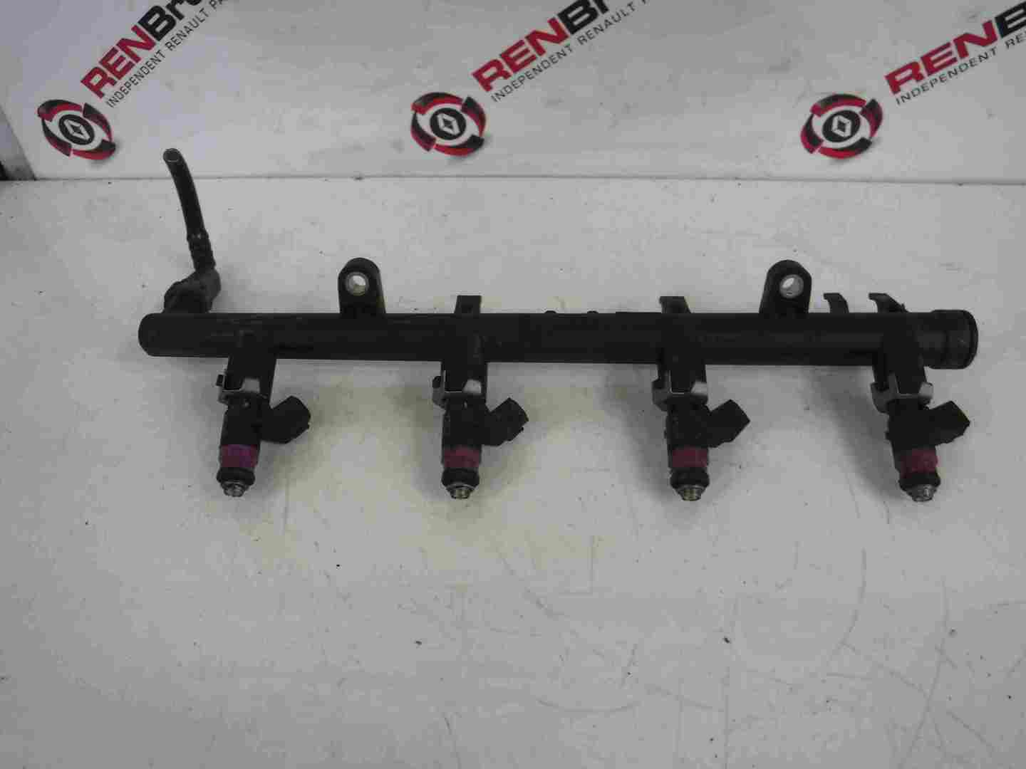 Renault Clio MK3 2005-2012 1.6 16v Petrol Fuel Injectors + Rail 8200135504