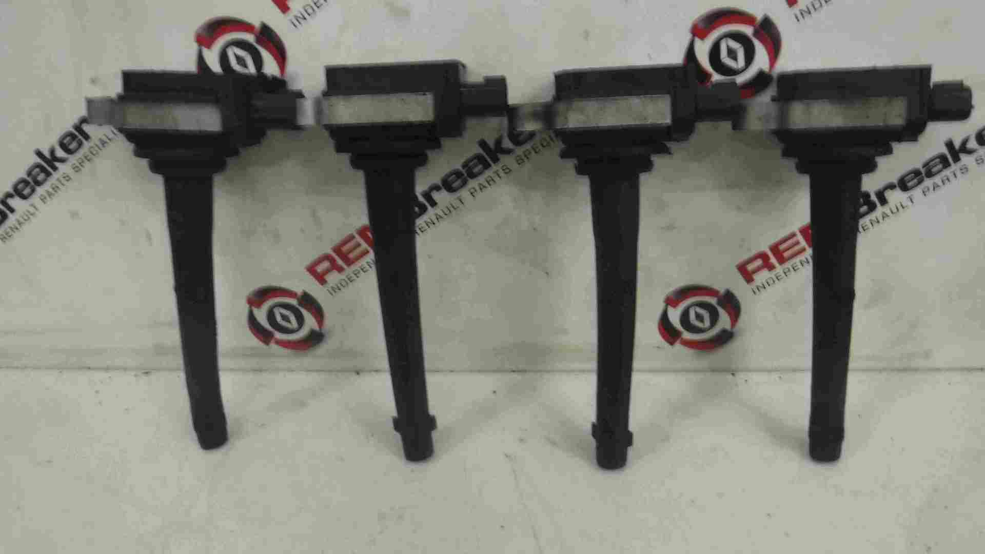 Renault Clio MK3 2005-2012 2.0 16v Ignition Coil Pencils X4 Set 0221604014