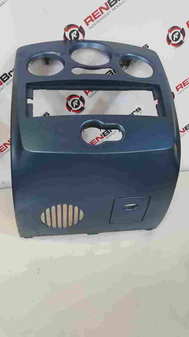 Renault Clio MK3 2005-2012 Blue Centre Dashboard Trim Surround Plastic