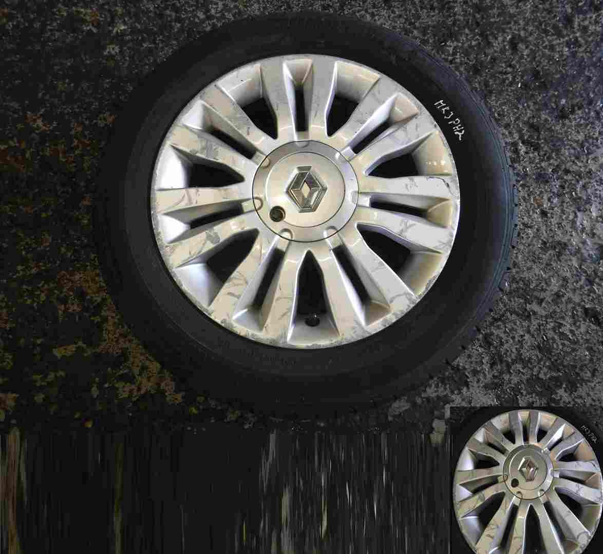 Renault Clio MK3 2005-2012 Del Arte Alloy Wheel  Tyre 185 60 15 7mm 3/5