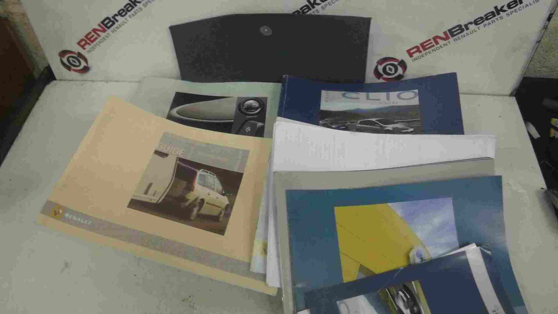 Renault Clio MK3 2005-2012 Owners Manual Document Holder Wallet Folder Booklet