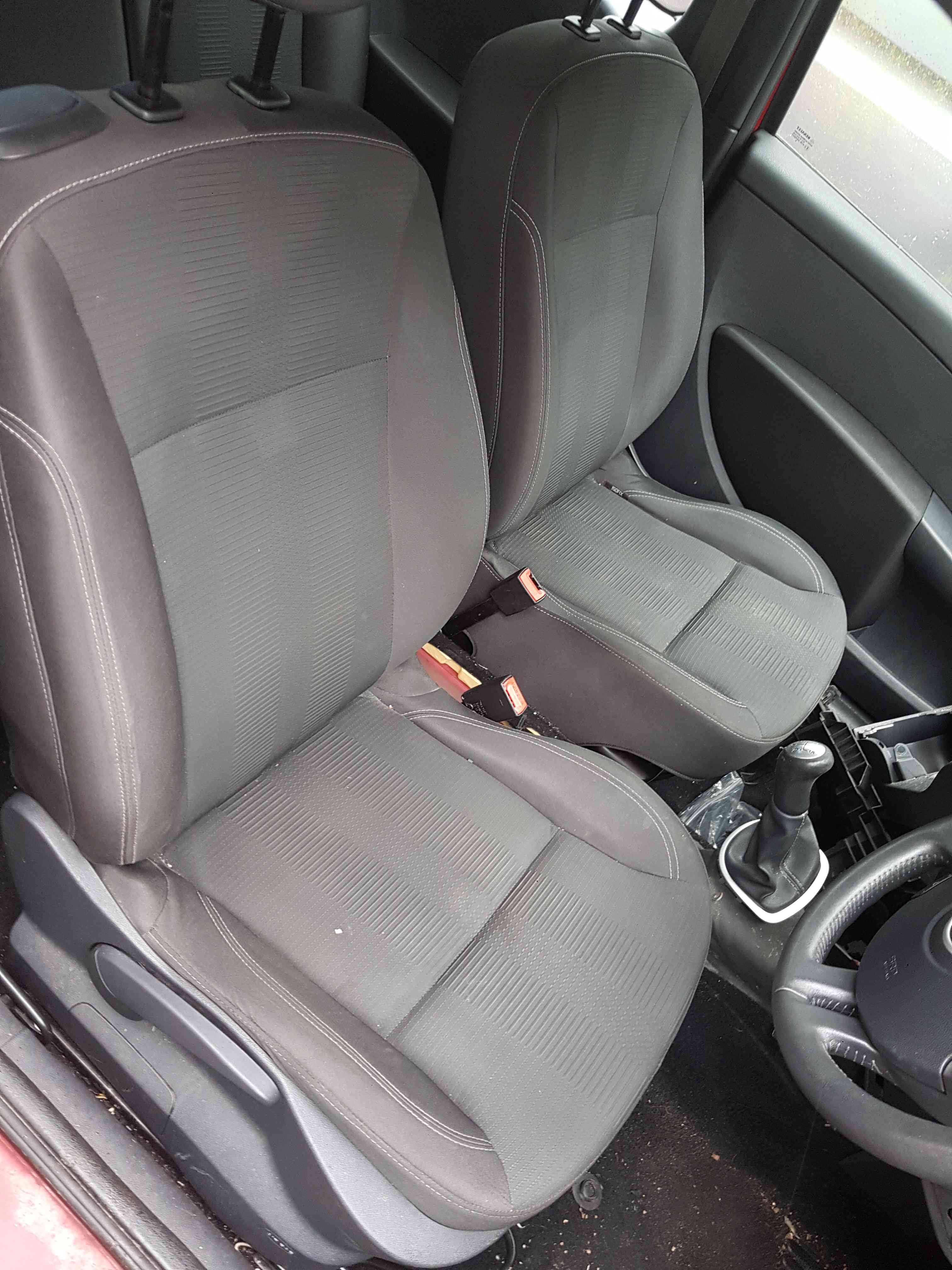 Thumb 8 Renault Clio MK3 2005-2012 Driver Passenger Rear Interior SET Cloth Seats 3Dr