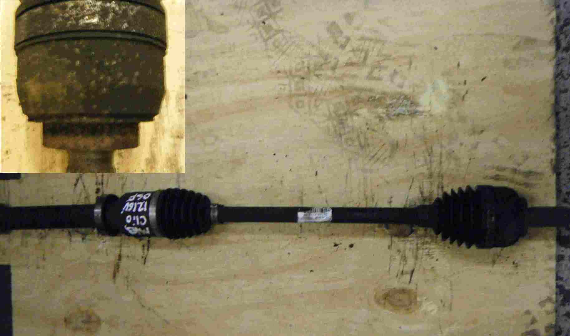 Renault Clio MK3 2005-2012 Drivers OS 1.2 16v Driveshaft With ABS 8200378880