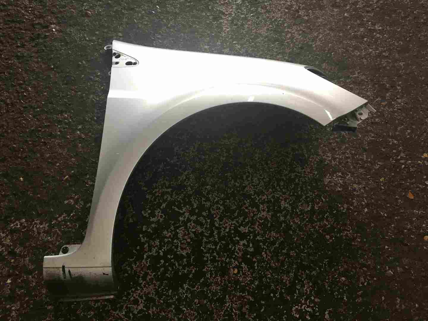 Renault Clio MK3 2005-2012 Drivers OS Wing Silver TED69 195