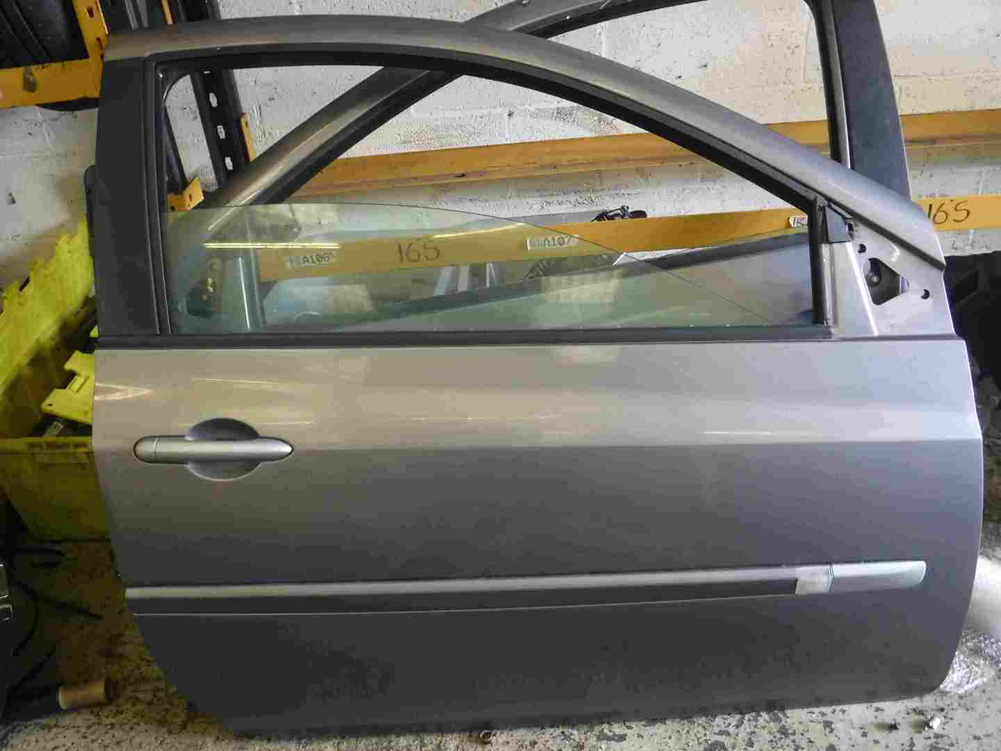 Renault Clio MK3 2005-2012 Drivers OSF Front Door Grey TEKNG 3dr