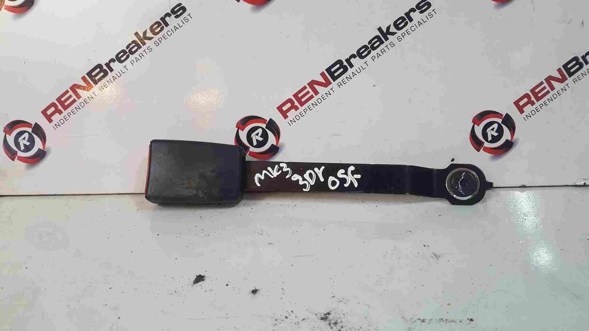 Thumb 2 Renault Clio MK3 2005-2012 Drivers OSF Front Seat Belt Buckle