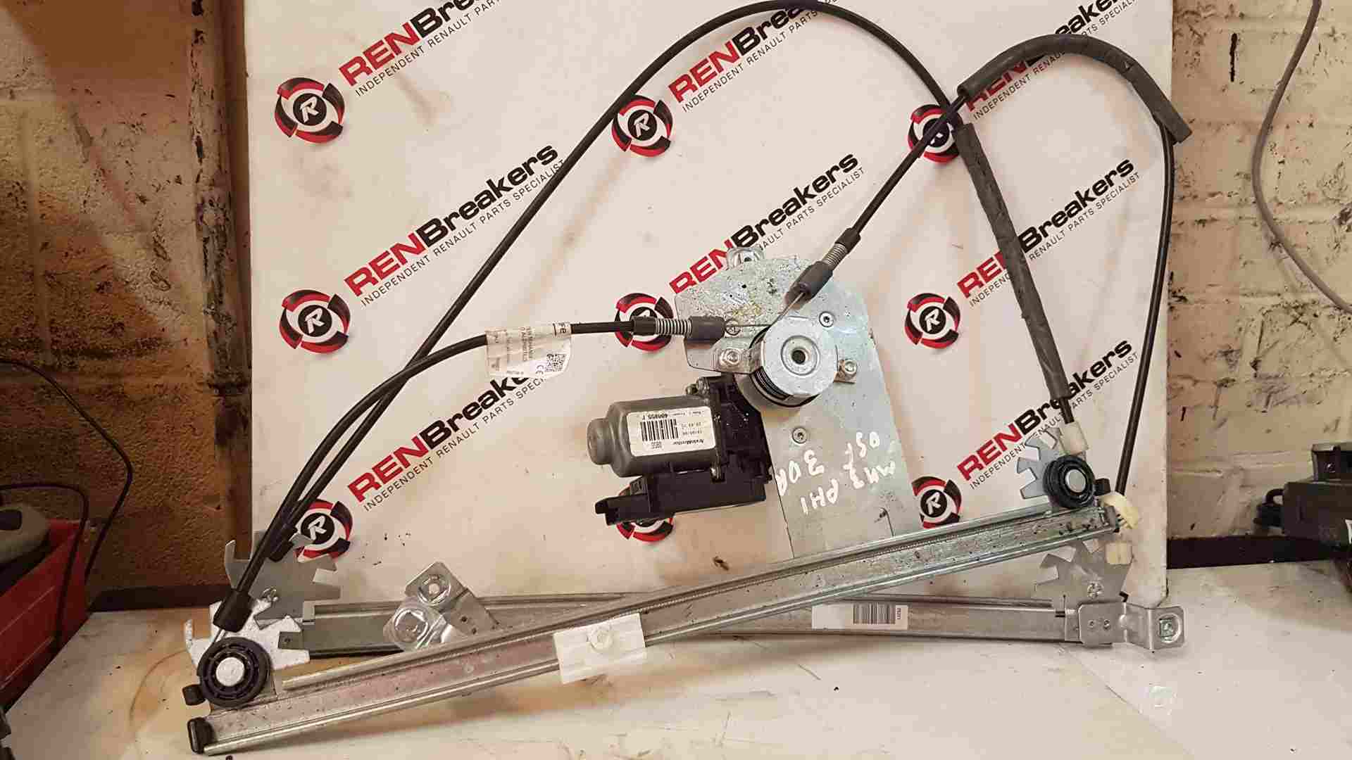 Renault Clio MK3 2005-2012 Drivers OSF Front Window Motor Regulator 3Dr 6 PIN AM