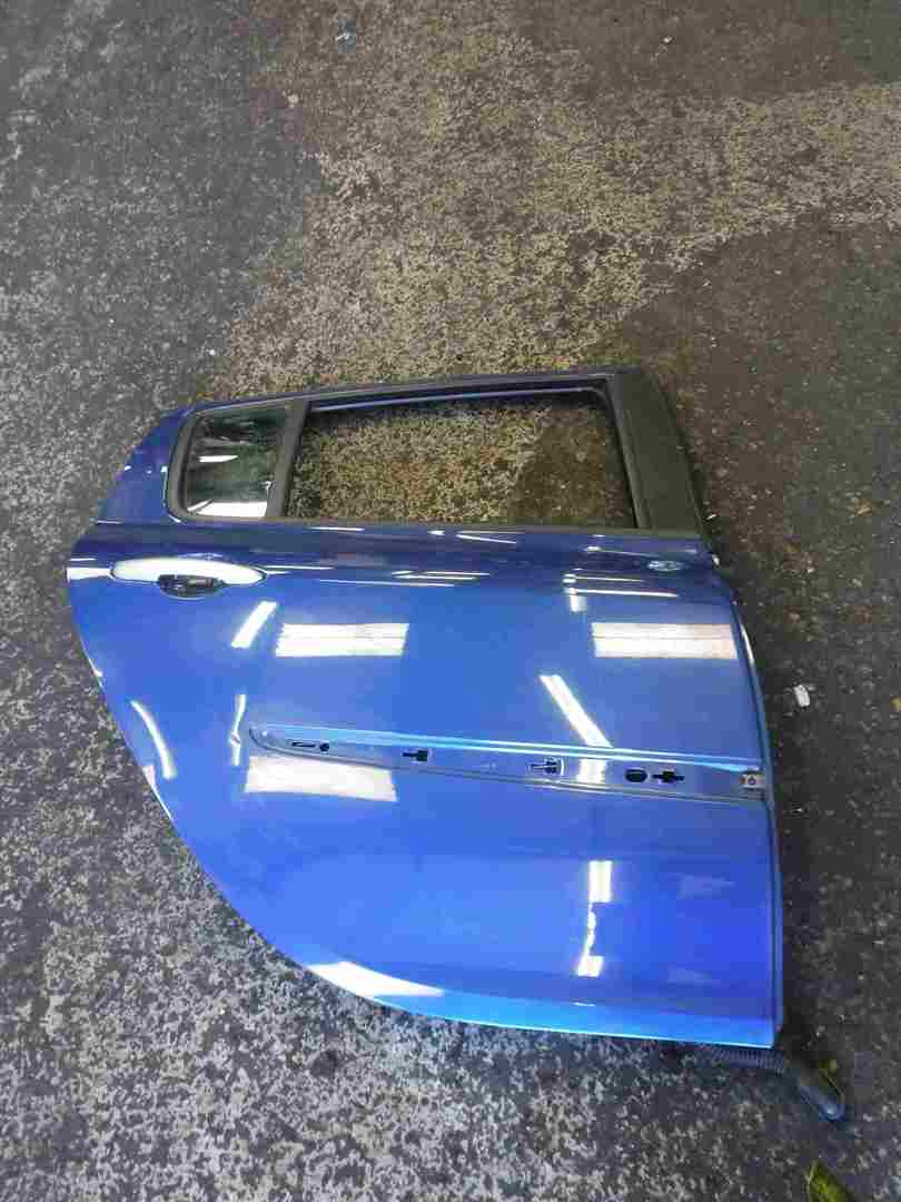 Renault Clio MK3 2005-2012 Drivers OSR Rear Door Blue TERNA