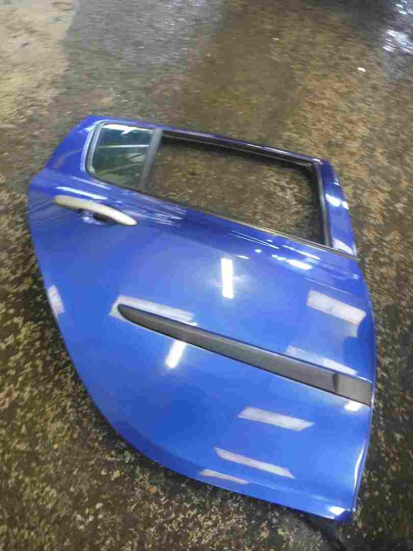 Renault Clio MK3 2005-2012 Drivers OSR Rear Door Blue TERNA