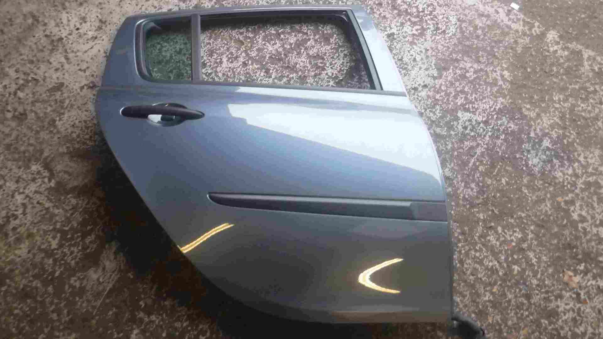 Renault Clio MK3 2005-2012 Drivers OSR Rear Door Grey Purple TEJ47