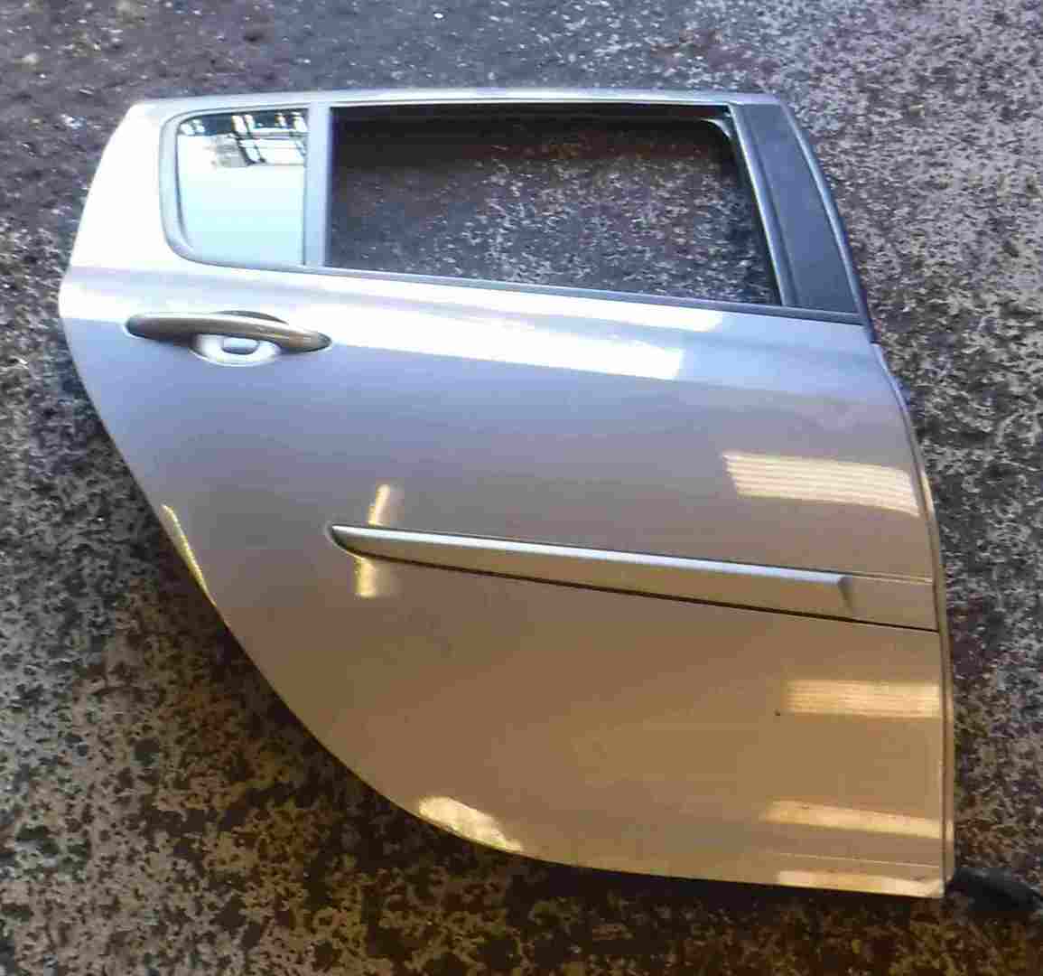 Renault Clio MK3 2005-2012 Drivers OSR Rear Door Grey TEKNG