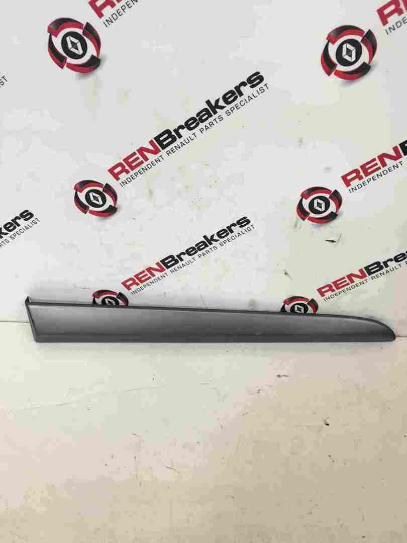 Renault Clio MK3 2005-2012 Drivers OSR Rear Door Moulding Grey TEKNG 3dr