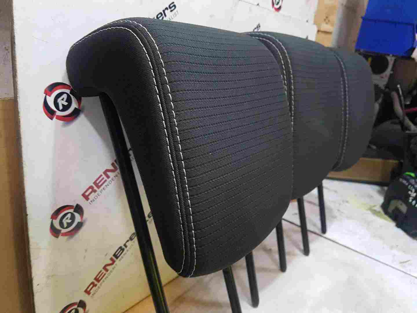 Thumb 5 Renault Clio MK3 2005-2012 Headrest Rear Back ROW Seat Head Rest Fabric X3