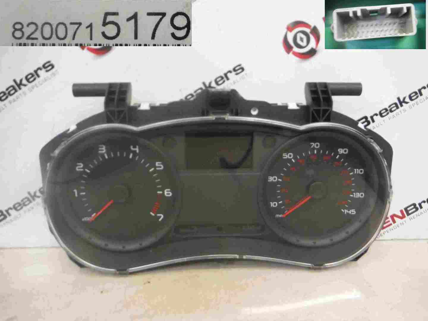 Renault Clio MK3 2005-2012 Instrument Panel Dials Clocks Gauges 113k 8200715179