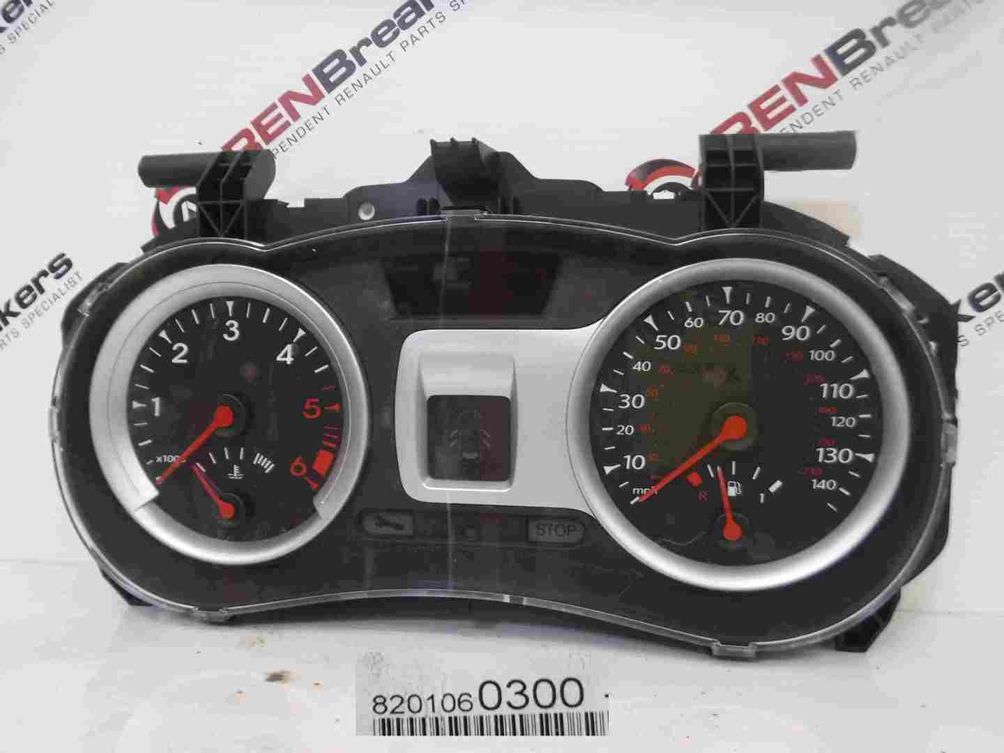 Renault Clio MK3 2005-2012 Instrument Panel Dials Gauges Clocks 82K 8201060300