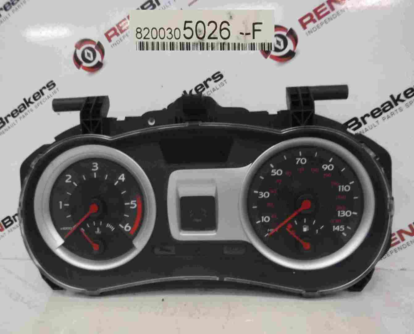 Renault Clio MK3 2005-2012 Instrument Panel Dials Gauges Clocks 162K 8200305026