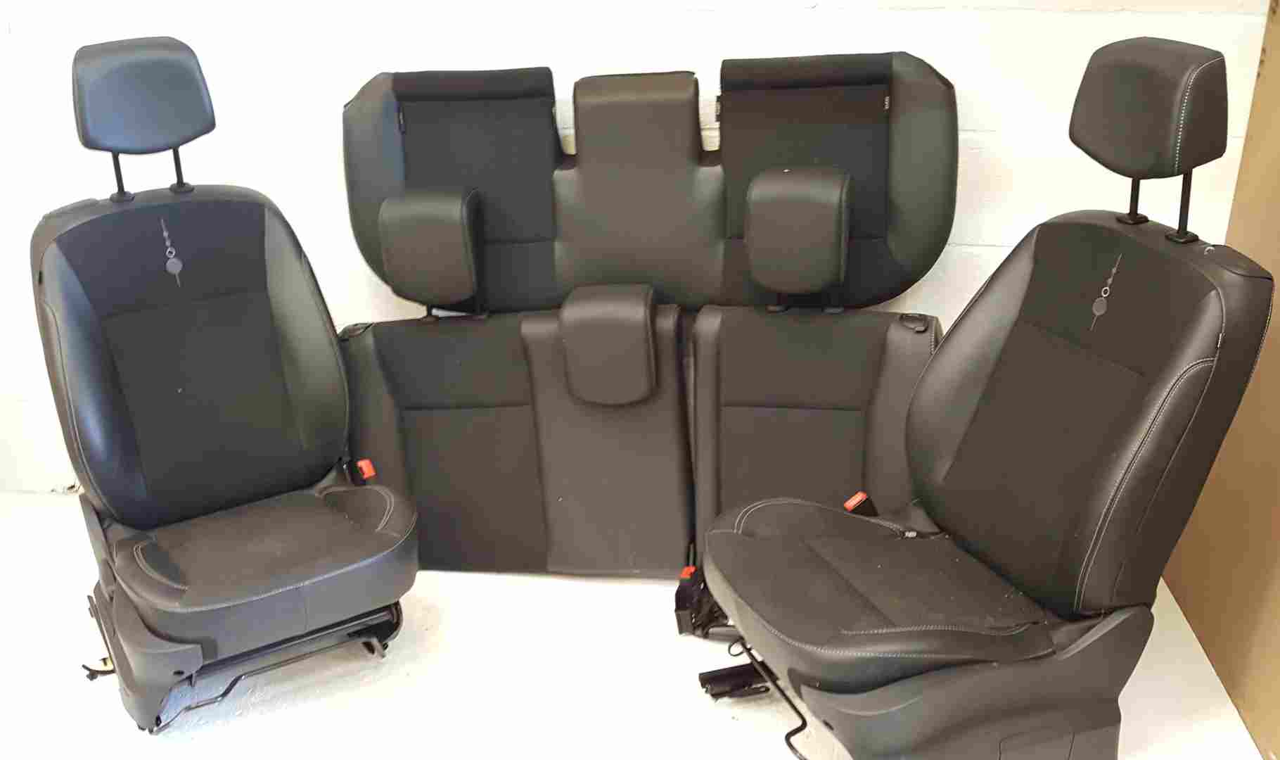 Renault Clio MK3 2005-2012 Interior Seats Chairs SET Bench Half Leather 3Dr