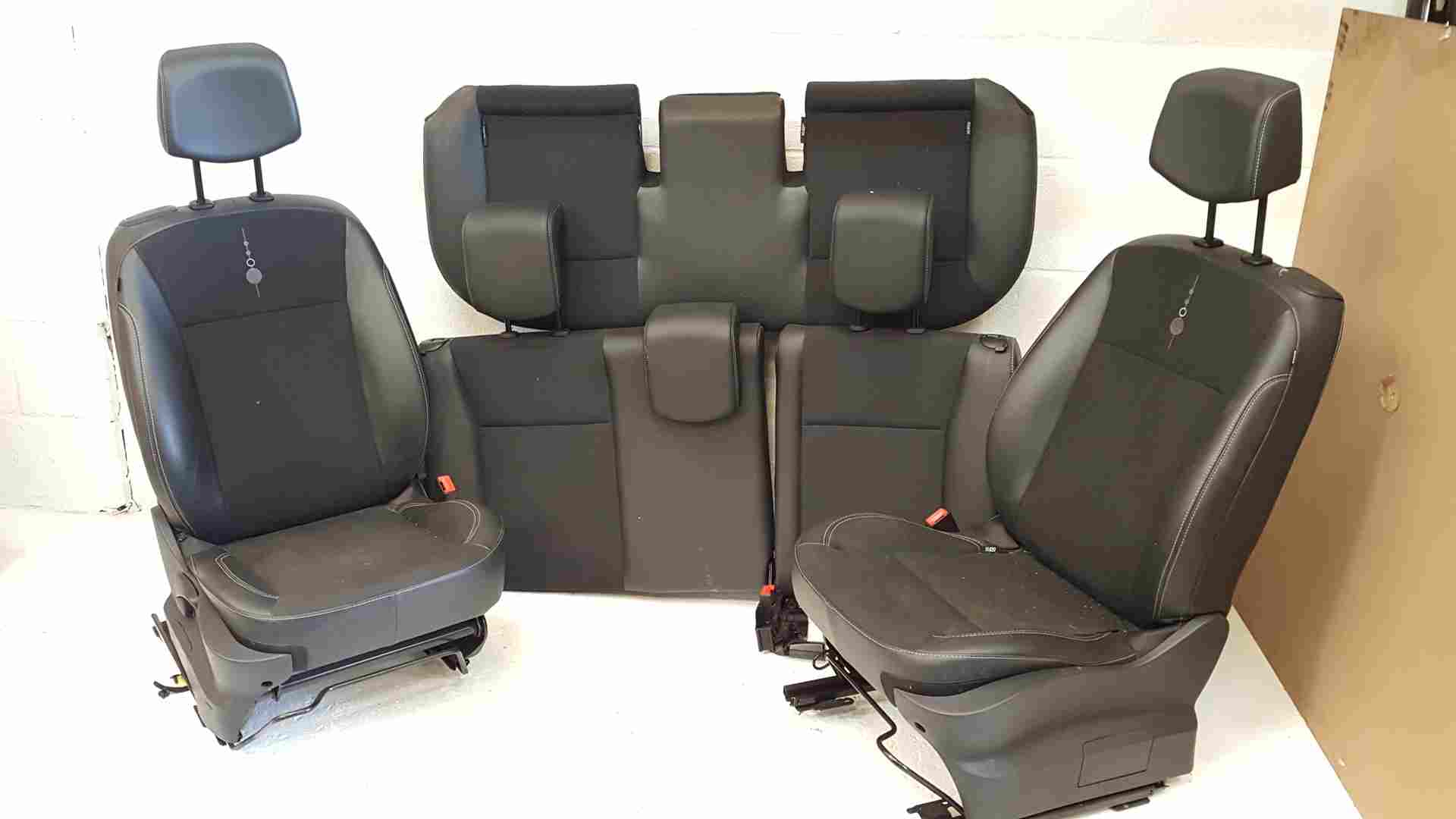 Thumb 2 Renault Clio MK3 2005-2012 Interior Seats Chairs SET Bench Half Leather 3Dr