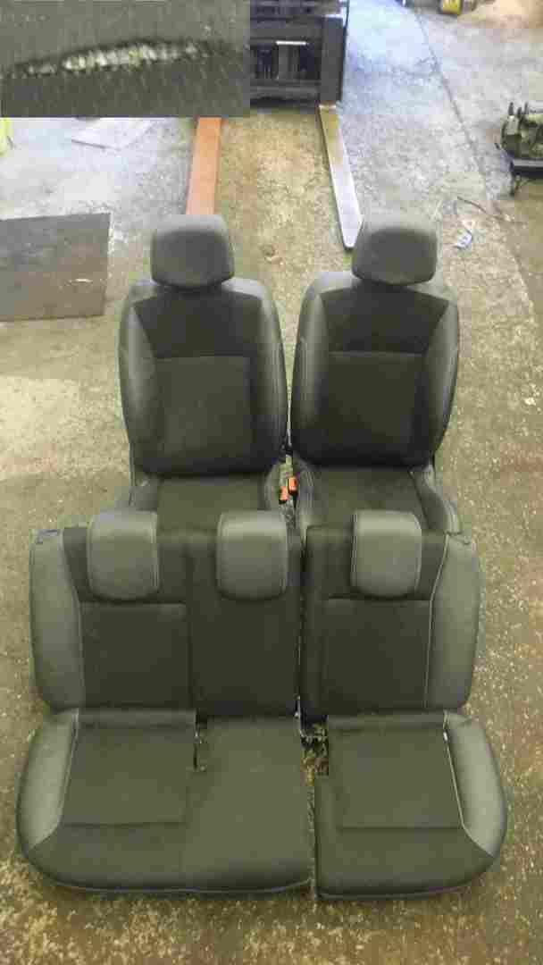 Renault Clio MK3 2005-2012 Interior Seats Chairs Set Bench Half Leather 3dr 4/5