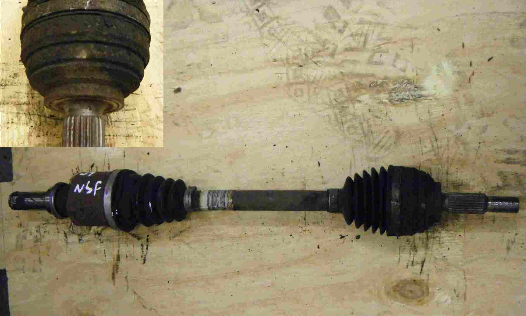 Renault Clio MK3 2005-2012 Passenger NS 1.4 16v Driveshaft With ABS 8200618501