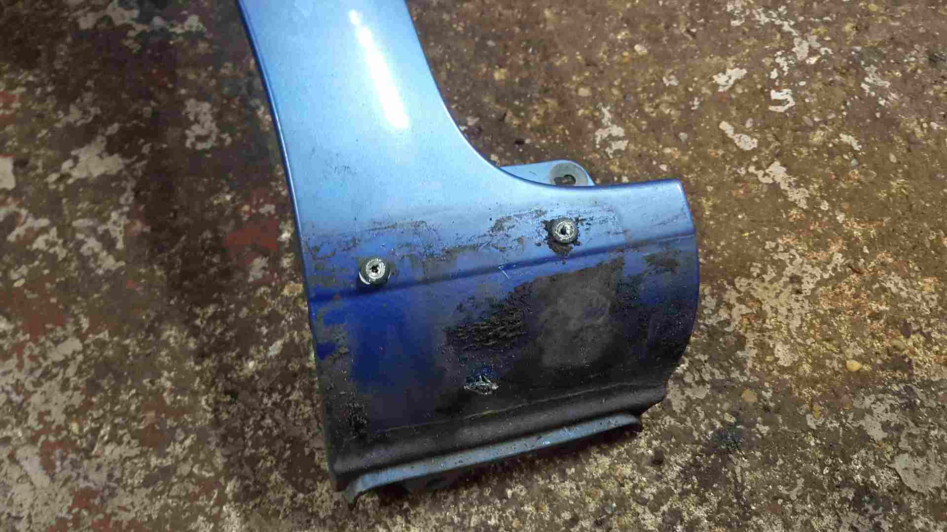 Thumb 2 Renault Clio MK3 2005-2012 Passenger Ns NSF Wing Panel Blue Ternt 195