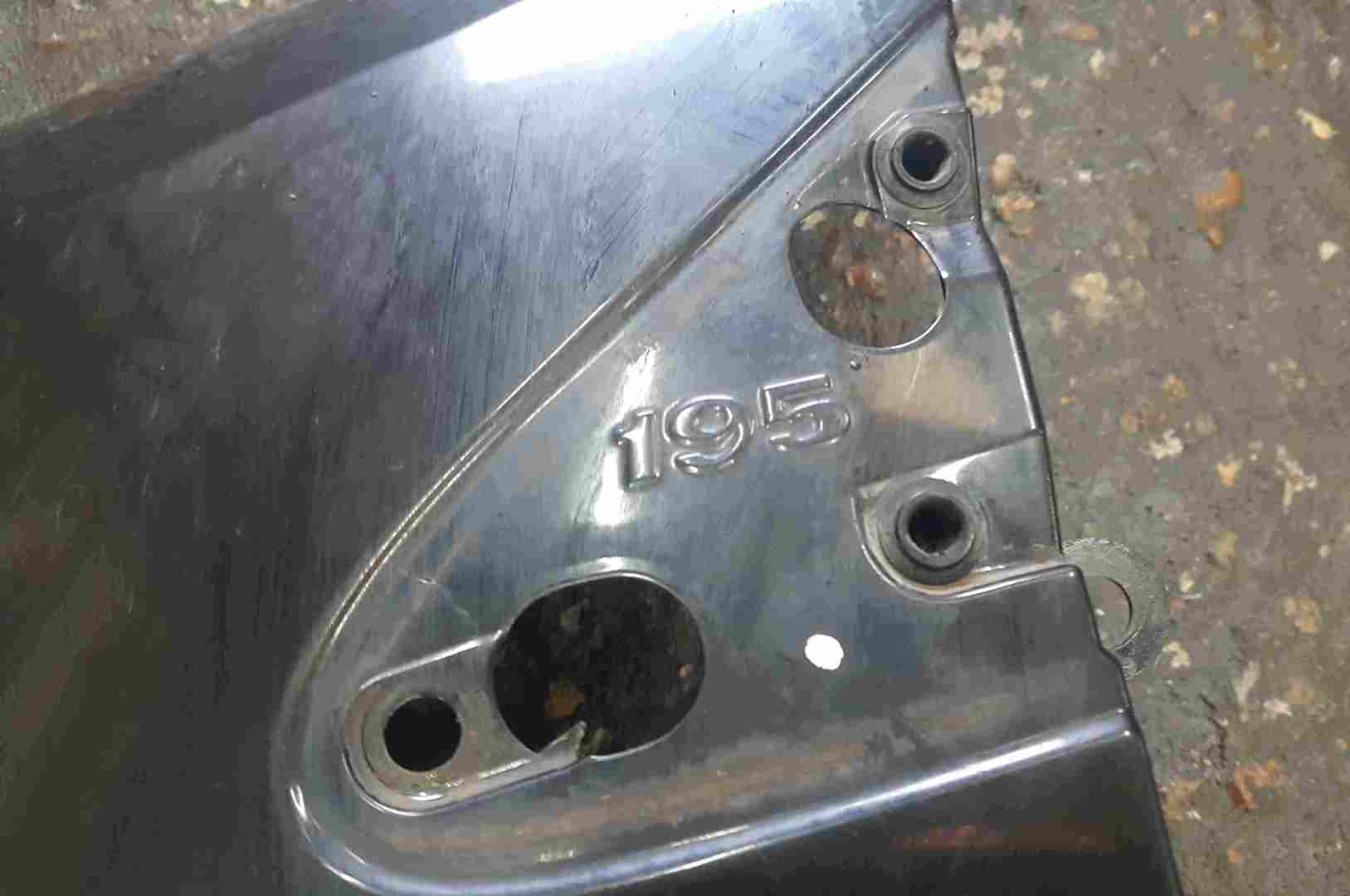 Thumb 4 Renault Clio MK3 2005-2012 Passenger NS Wing Black TEGNE 195 8200325170