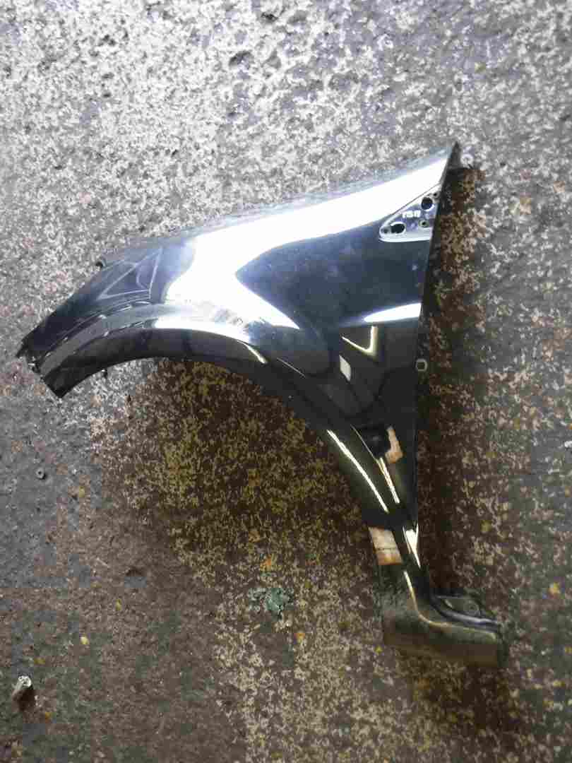 Renault Clio MK3 2005-2012 Passenger NS Wing Black TEGNE 195