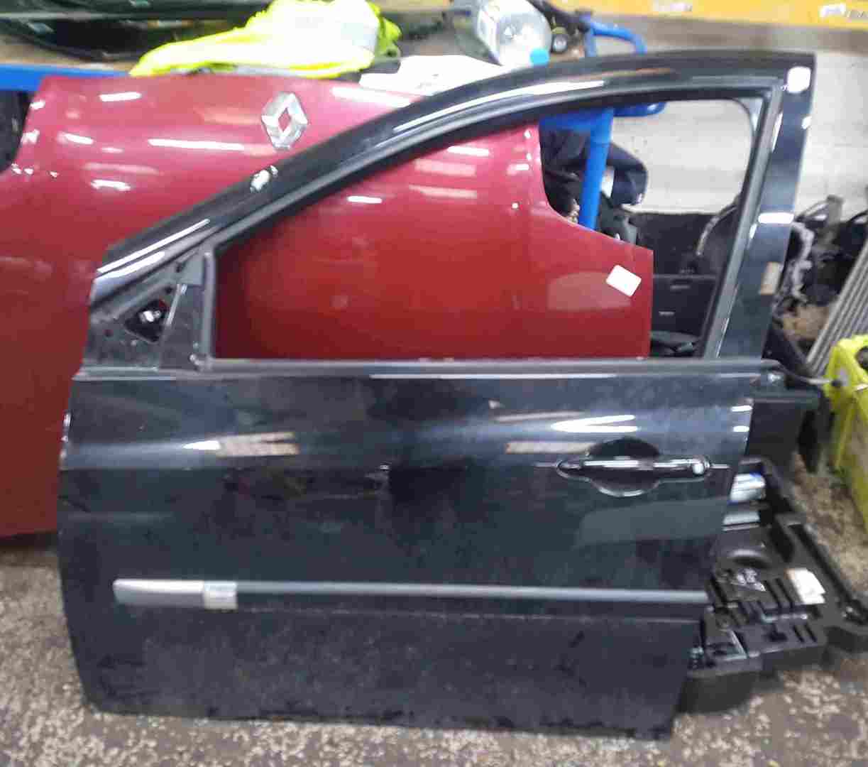 Renault Clio MK3 2005-2012 Passenger NSF Front Door Black TEGNE 5dr