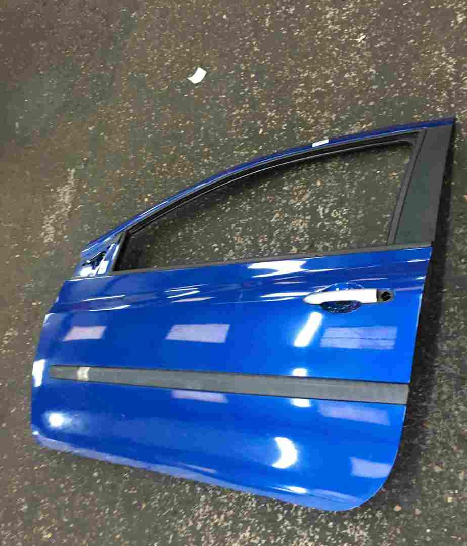 Renault Clio MK3 2005-2012 Passenger NSF Front Door Blue TERNA 3dr