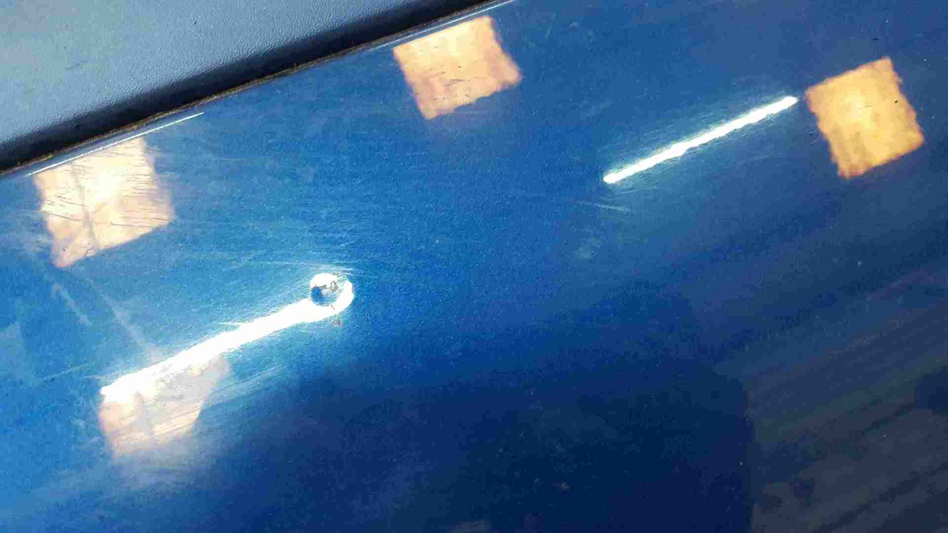 Renault Clio MK3 2005-2012 Passenger NSF Front Door Blue TERNA 3dr