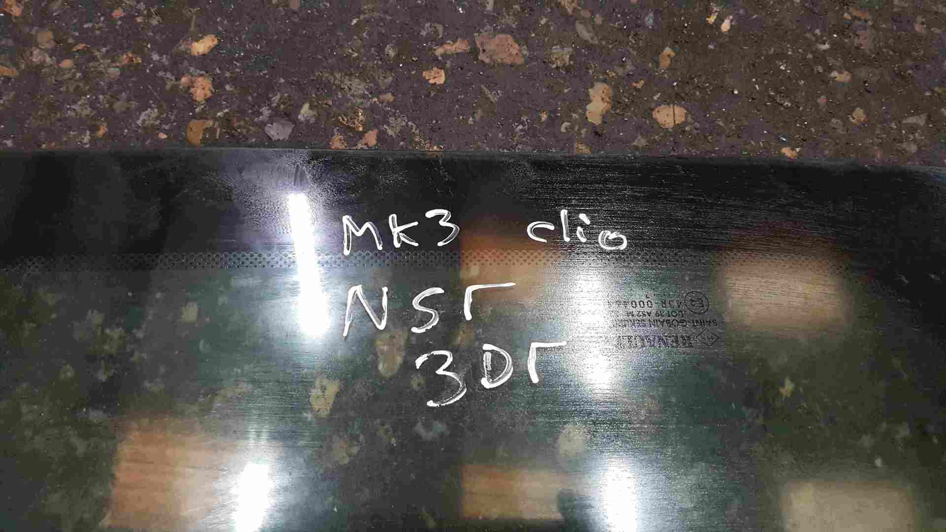 Renault Clio MK3 2005-2012 Passenger NSR Rear Window Glass 3dr