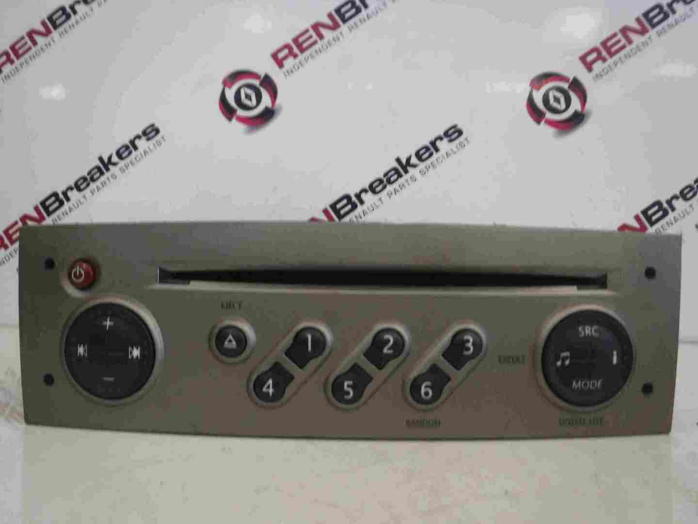 Renault Clio MK3 2005-2012 Radio Cd Player Update List + Code Bronze 8200633623