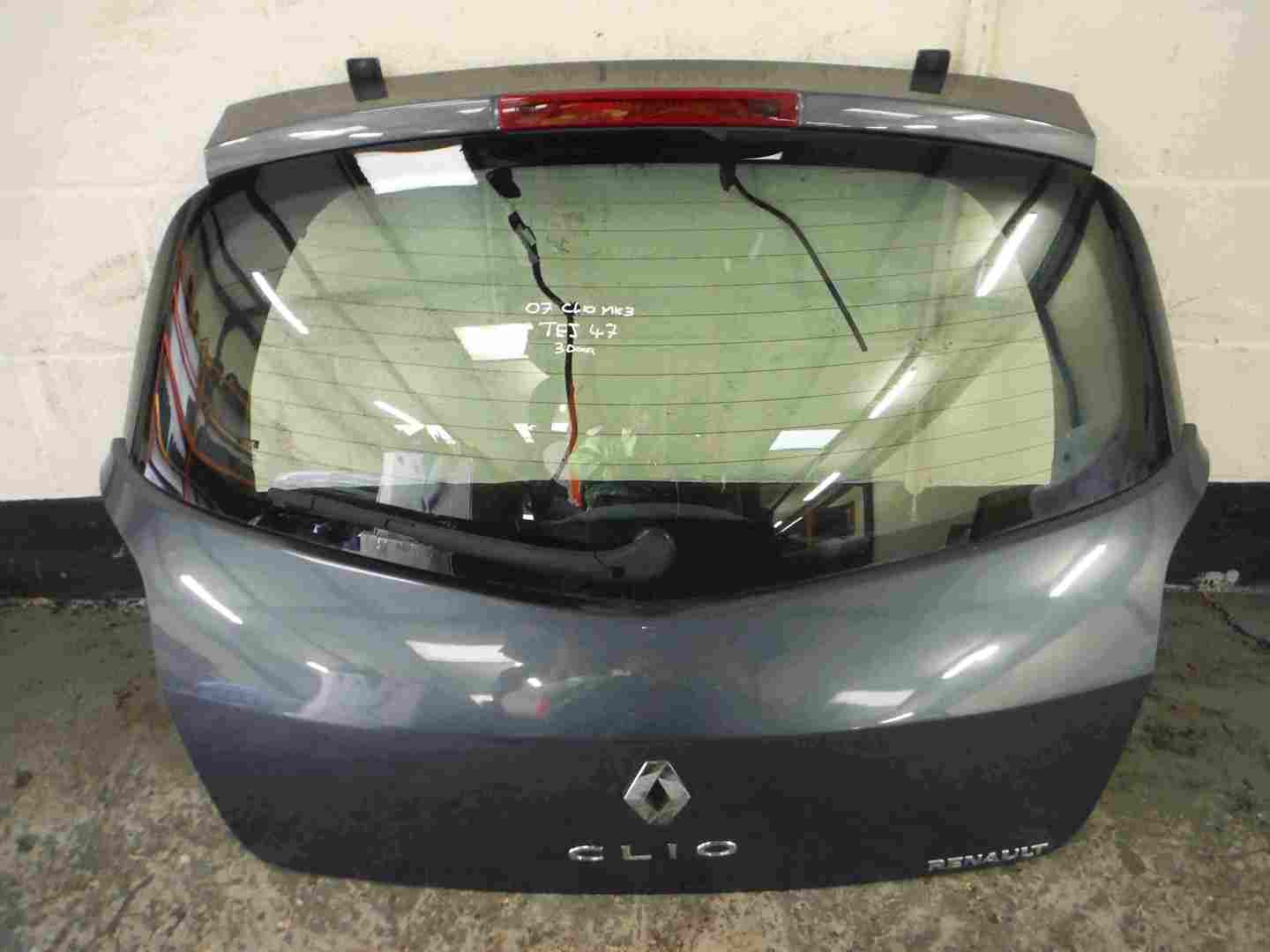 Renault Clio MK3 2005-2012 Rear Boot Tailgate Purple Silver TEJ47 