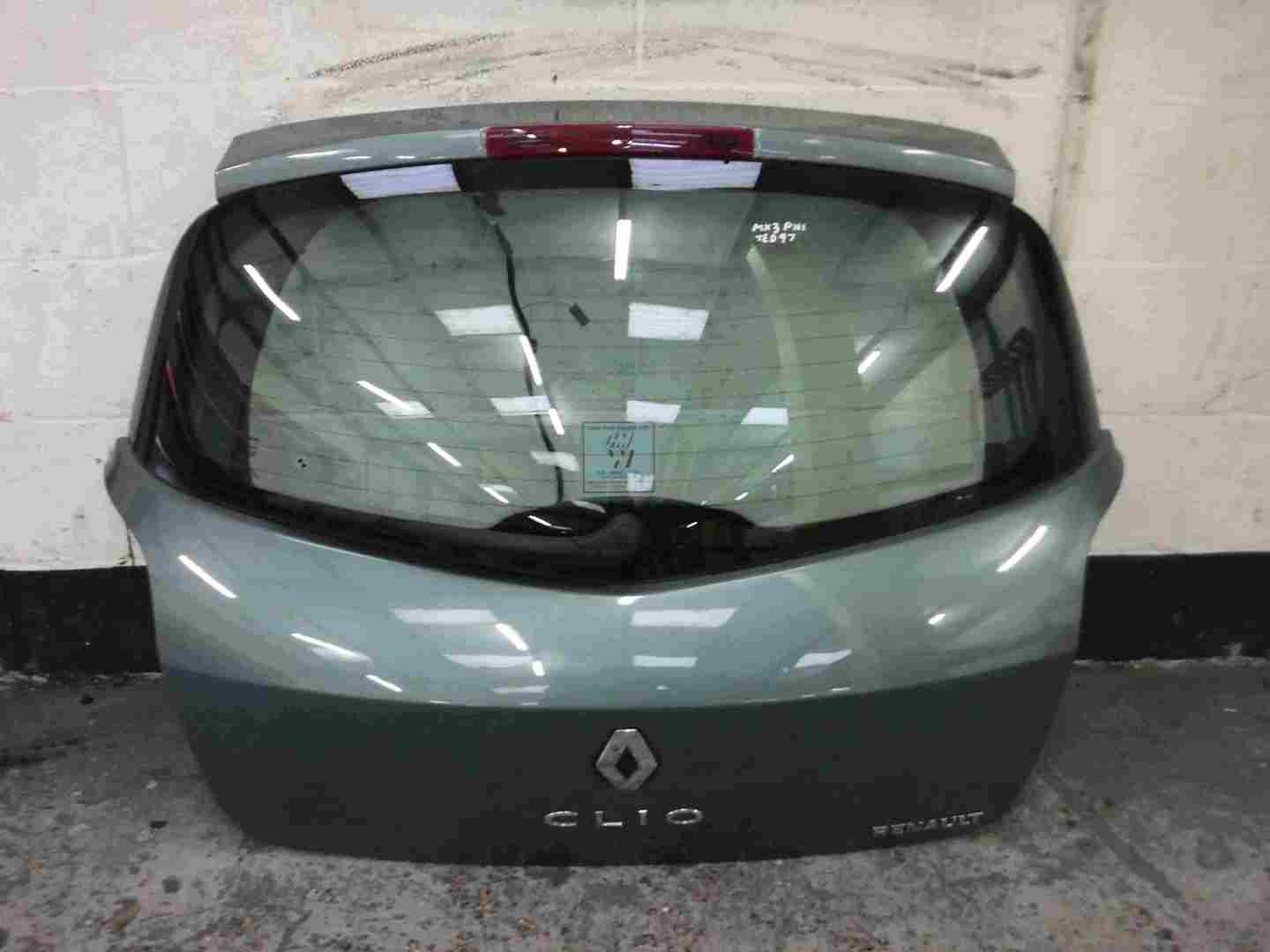 Renault Clio MK3 2005-2012 Rear Tailgate Boot Green TED97