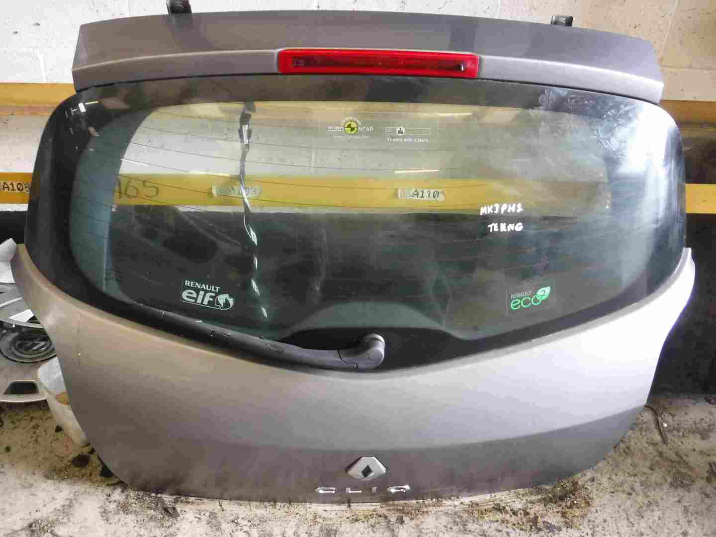 Renault Clio MK3 2005-2012 Rear Tailgate Boot Grey TEKNG