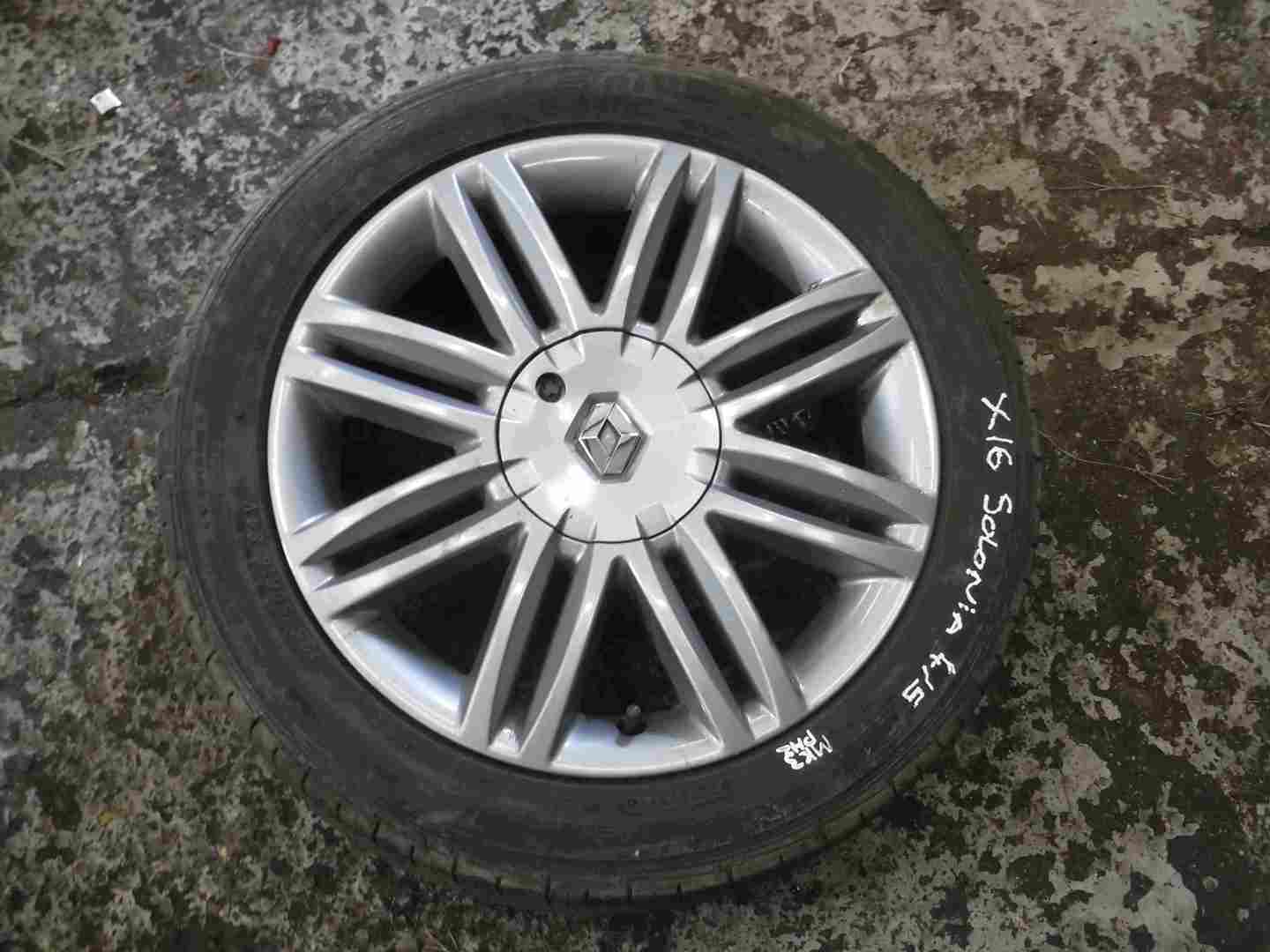 Renault Clio MK3 2005-2012 Solonia Anthracite Alloy Wheel 16inch 4/5 8200899145