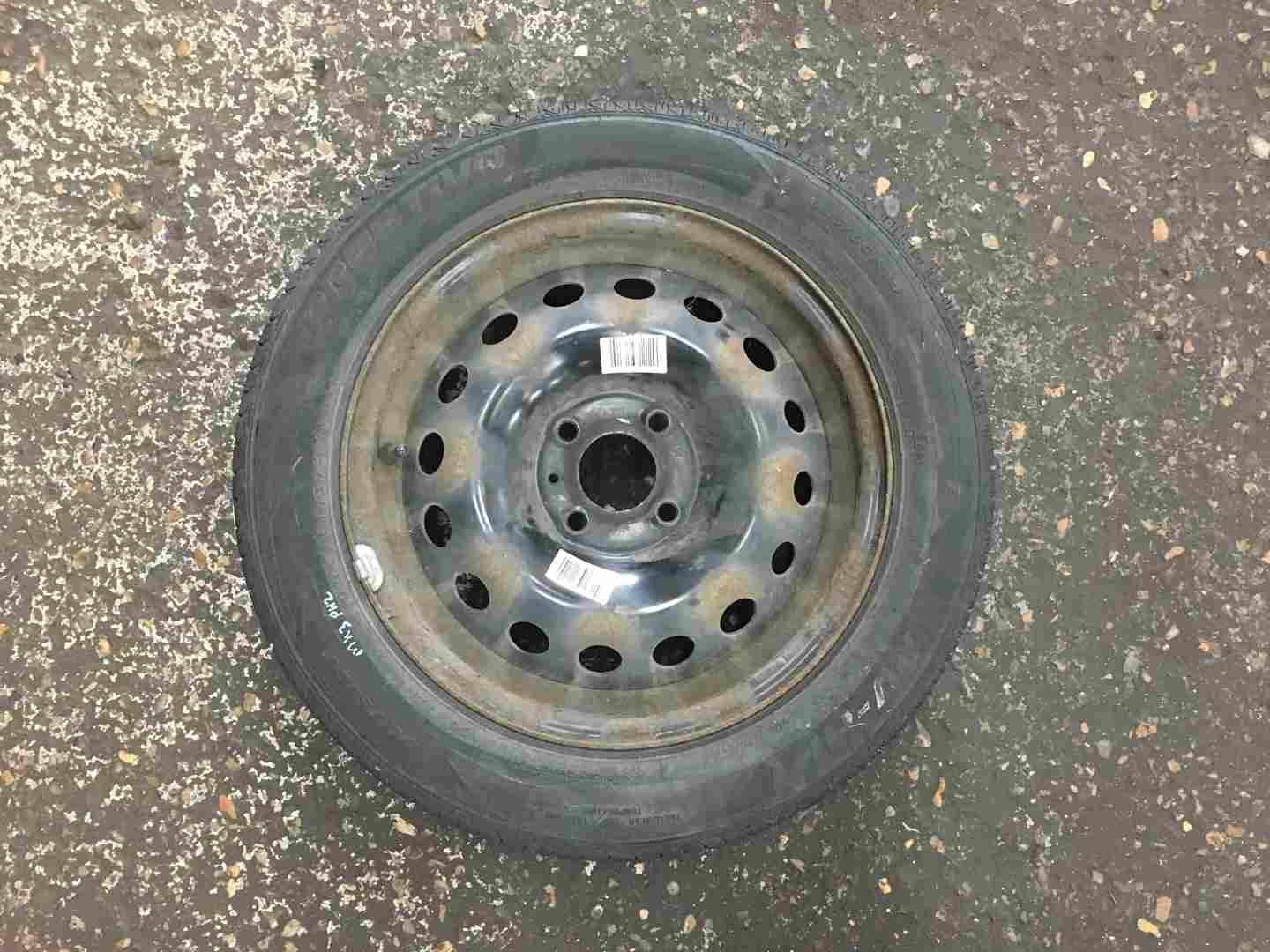 Renault Clio MK3 2005-2012 Steel Spare Wheel Rim Tyre 185 60 15 7mm Tread