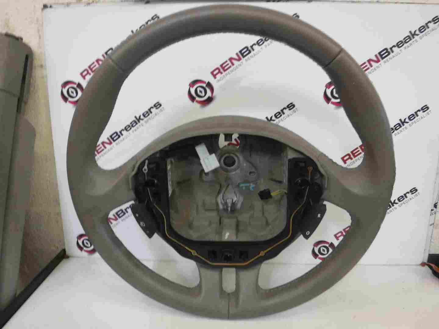 Renault Clio MK3 2005-2012 Steering Wheel Cruise Control Beige