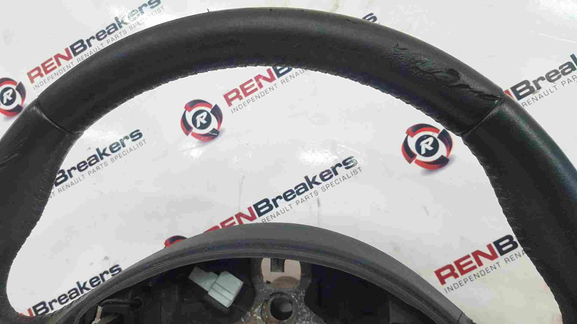 Thumb 6 Renault Clio MK3 2005-2012 Steering Wheel Cruise Control Leather Peel 8200344082