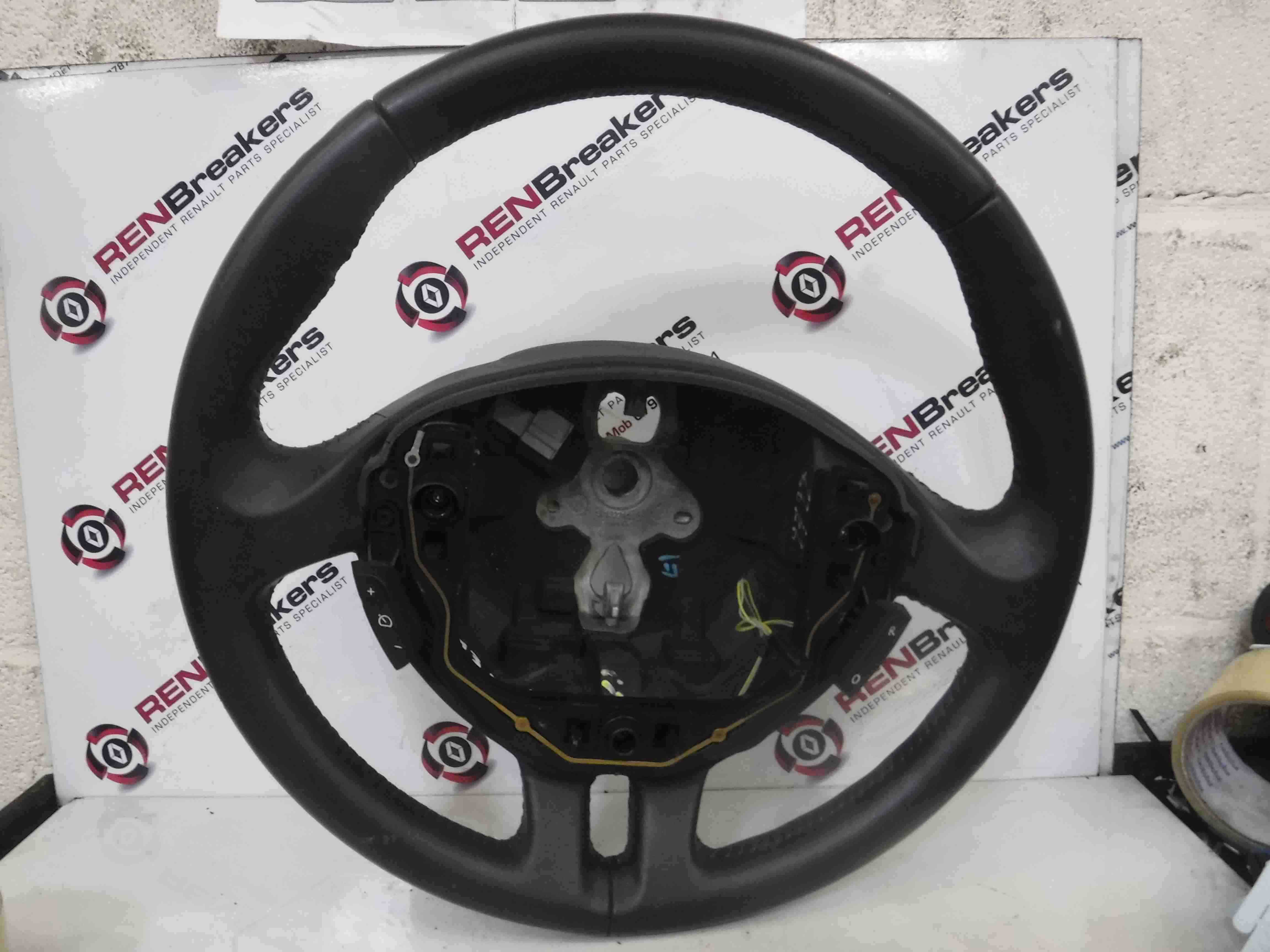 Renault Clio MK3 2005-2012 Steering Wheel Cruise Control Leather 8200344082